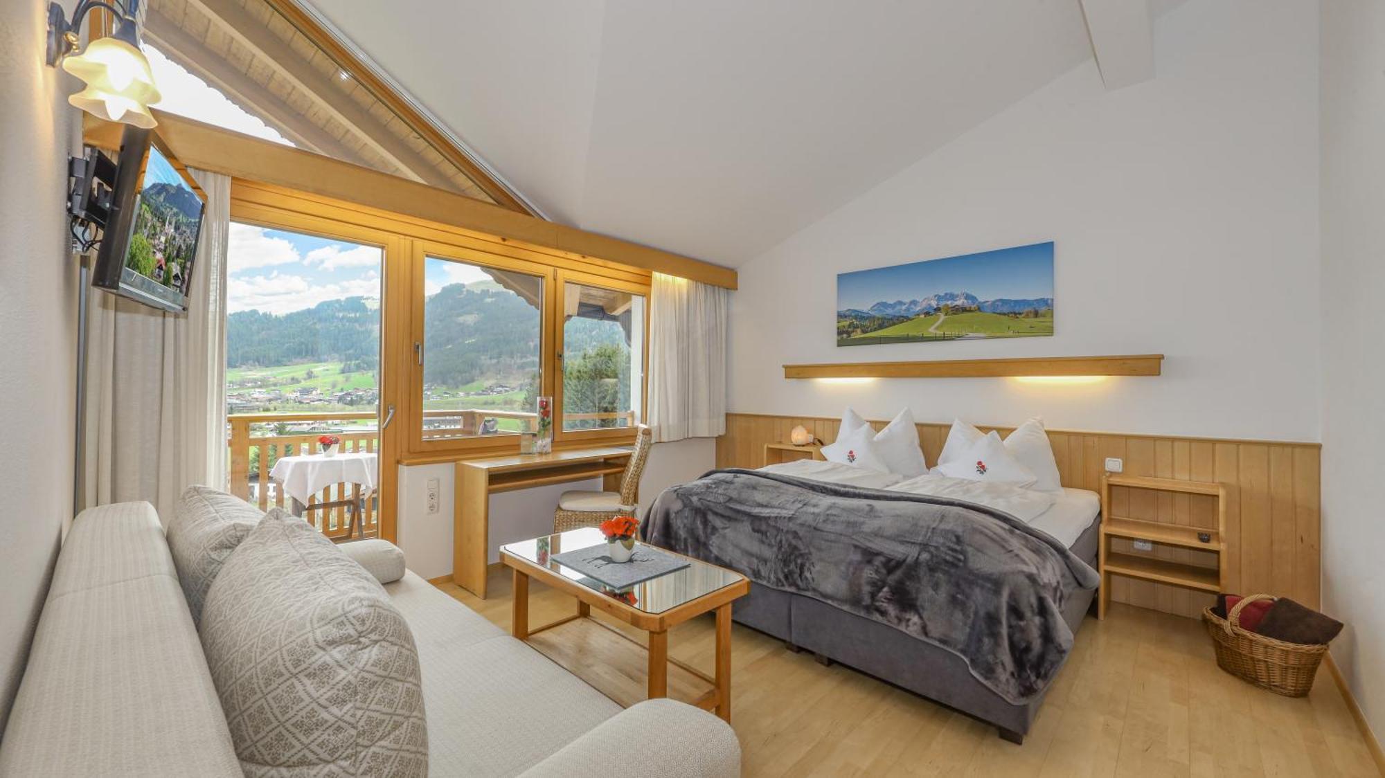 Gartenhotel Rosenhof Bei Kitzbuehel Oberndorf en Tyrol Chambre photo